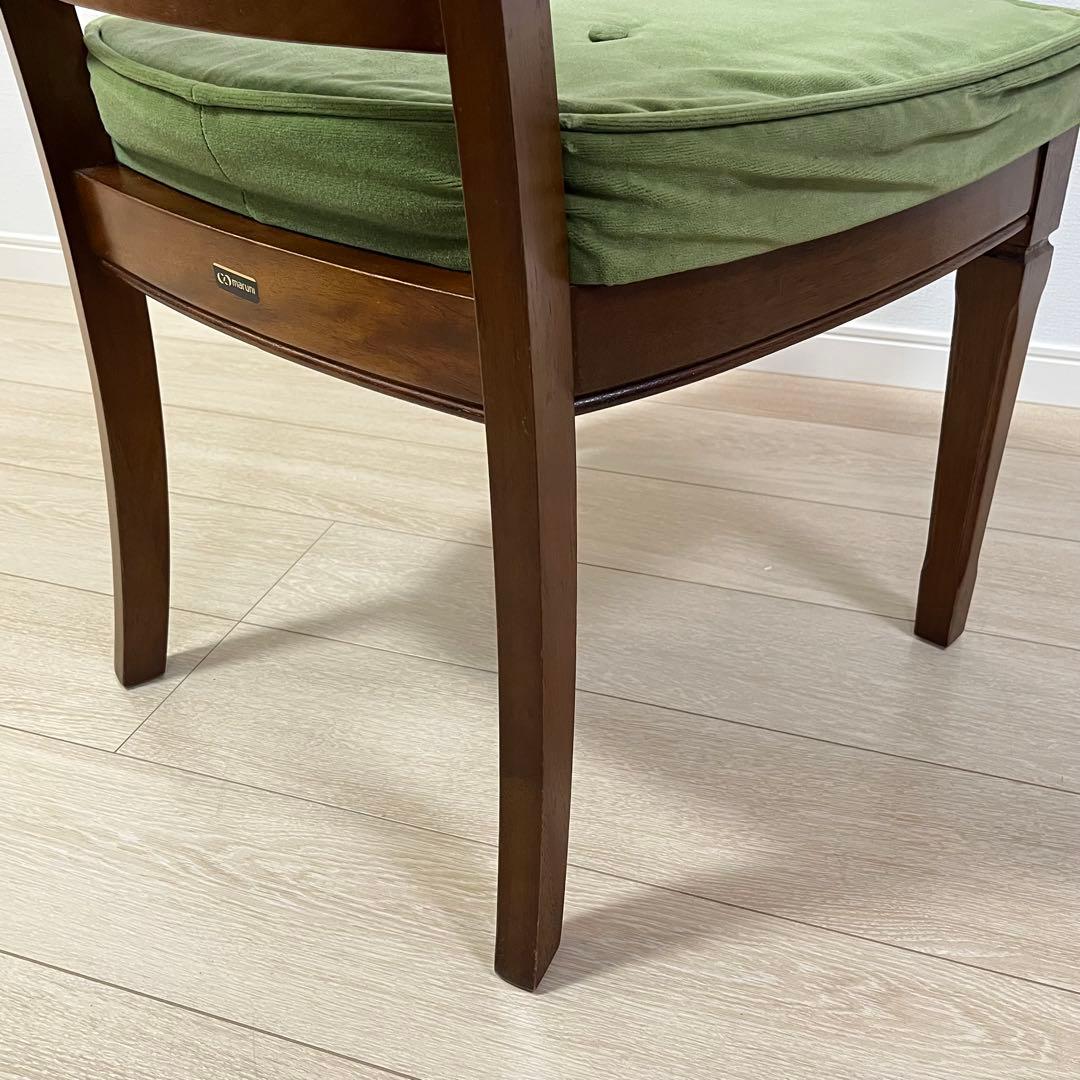 (つ31)マルニ木工 地中海 MARUNI オールドマルニ ダイニングチェア