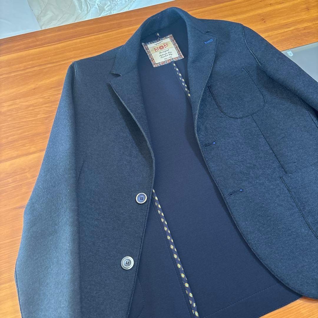 BOB ネイビー テーラードジャケット