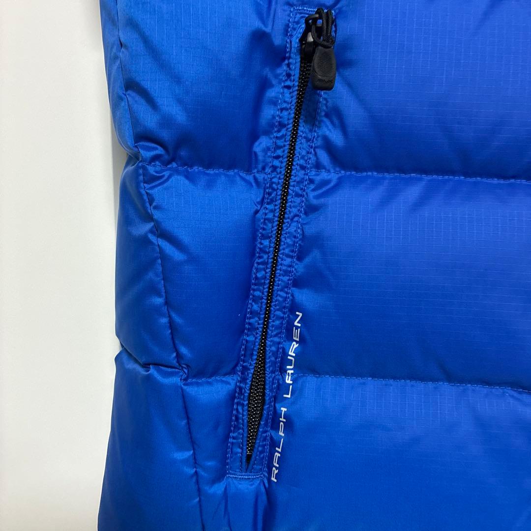 RLX 青 ダウンベスト