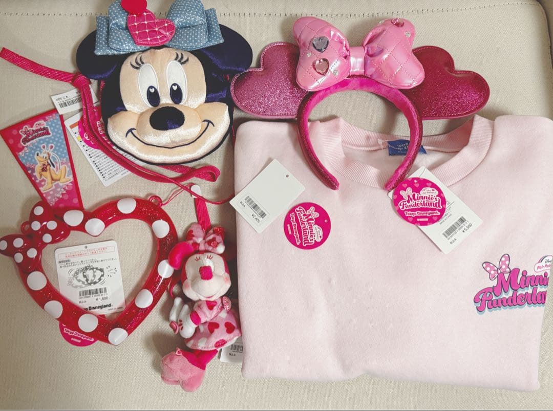 6点セット ディズニー ミニー パルパルーザ ミニパル