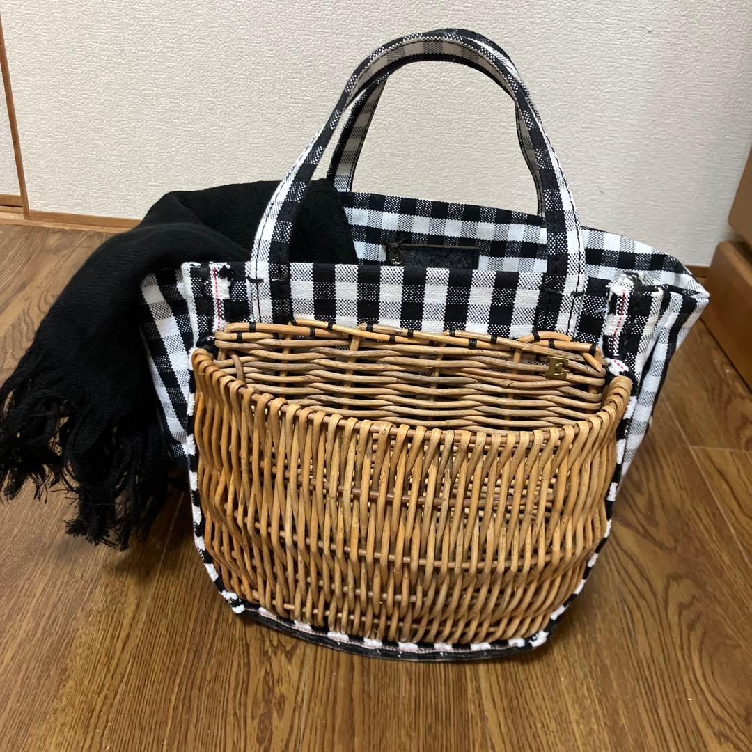 すももさん専用　ebagos(エバゴス) ギンガムかご