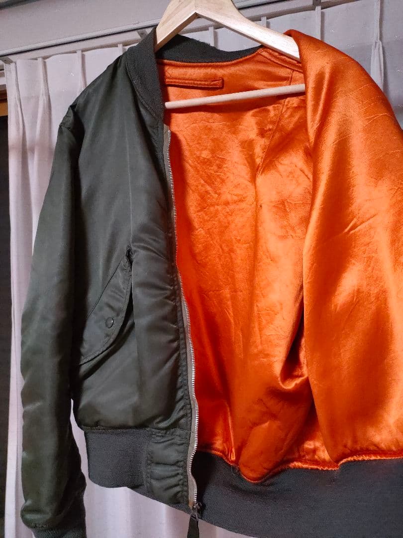 L-2B 70s 米軍実物 ALPHA フライトジャケット ビンテージ USAF