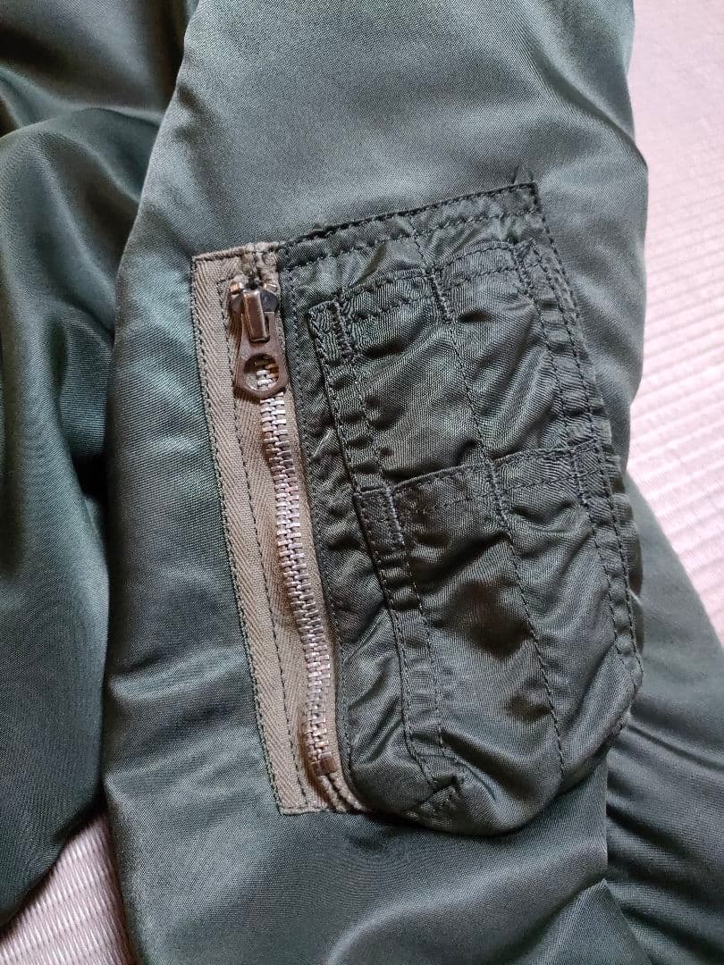 L-2B 70s 米軍実物 ALPHA フライトジャケット ビンテージ USAF