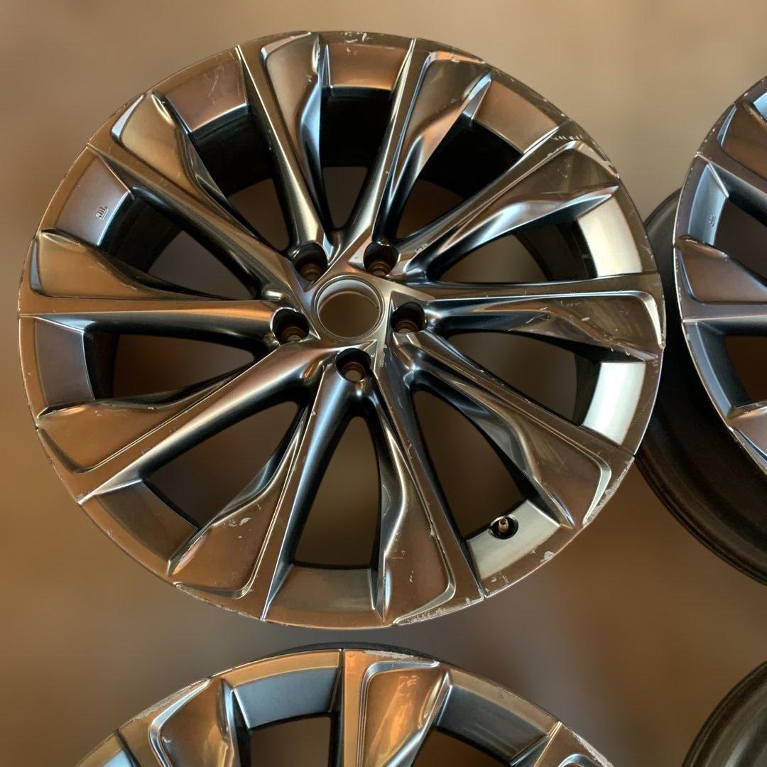 トヨタ　クラウンクロスオーバー　21インチ純正ホイール4本セット　中古品