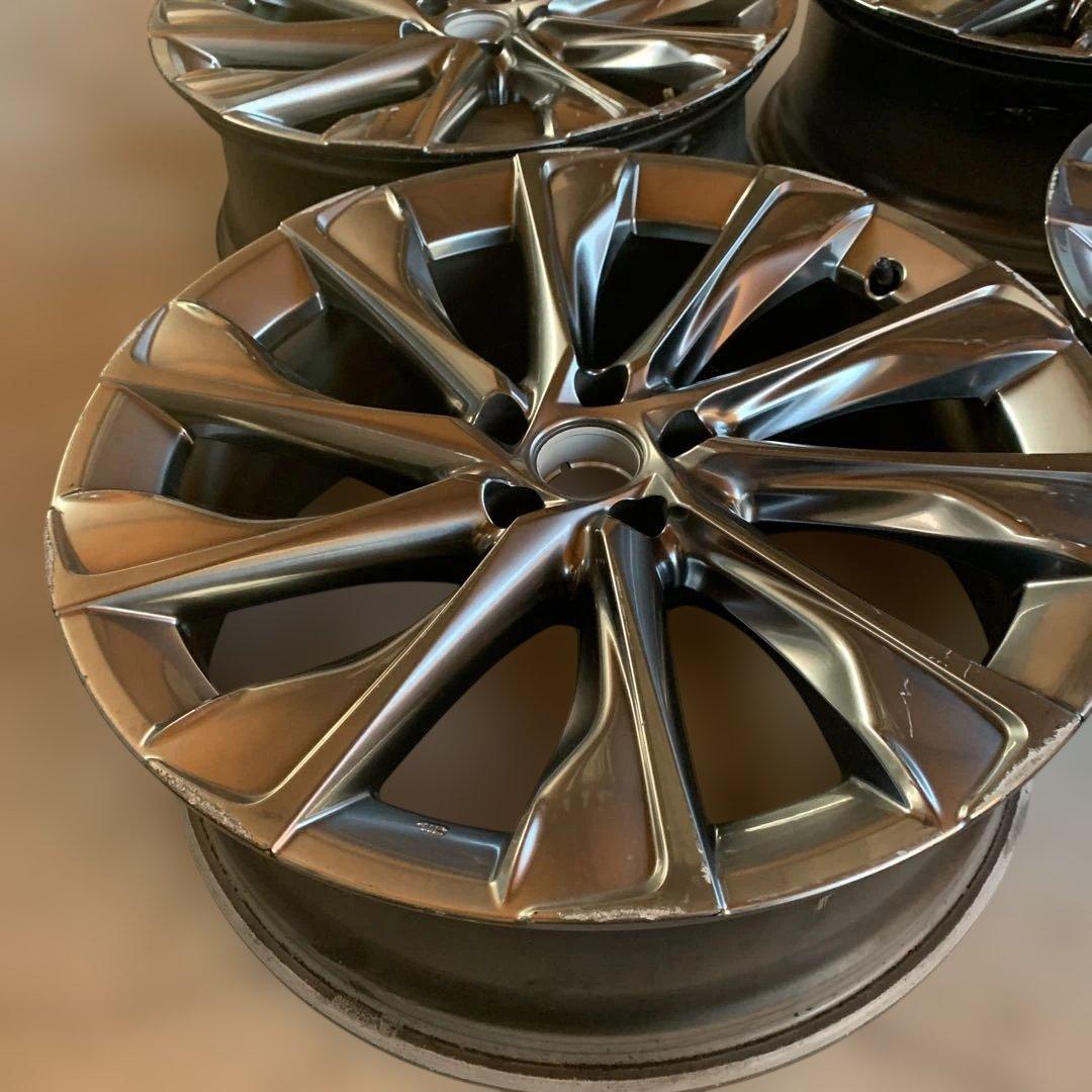 トヨタ　クラウンクロスオーバー　21インチ純正ホイール4本セット　中古品