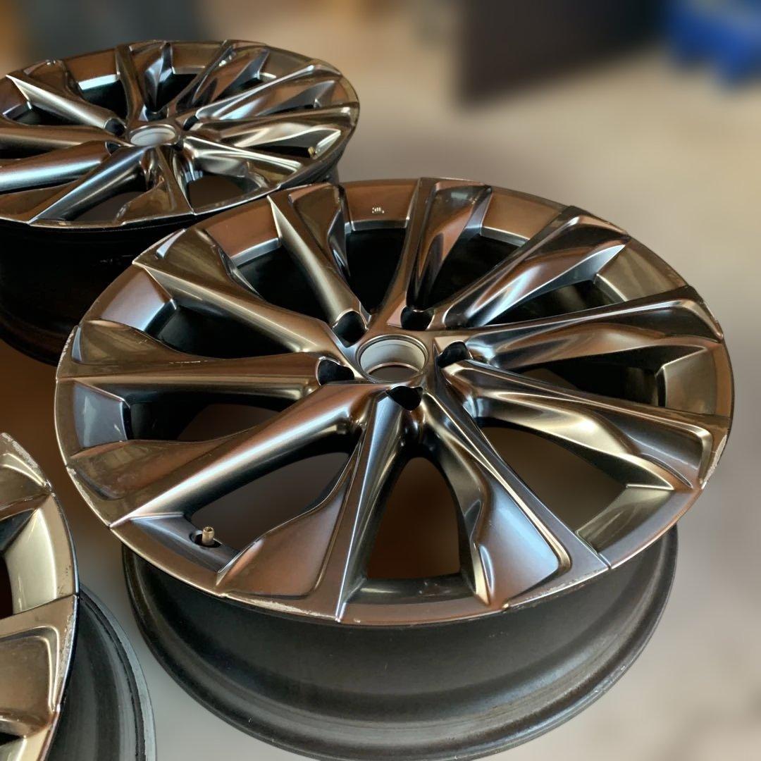 トヨタ　クラウンクロスオーバー　21インチ純正ホイール4本セット　中古品