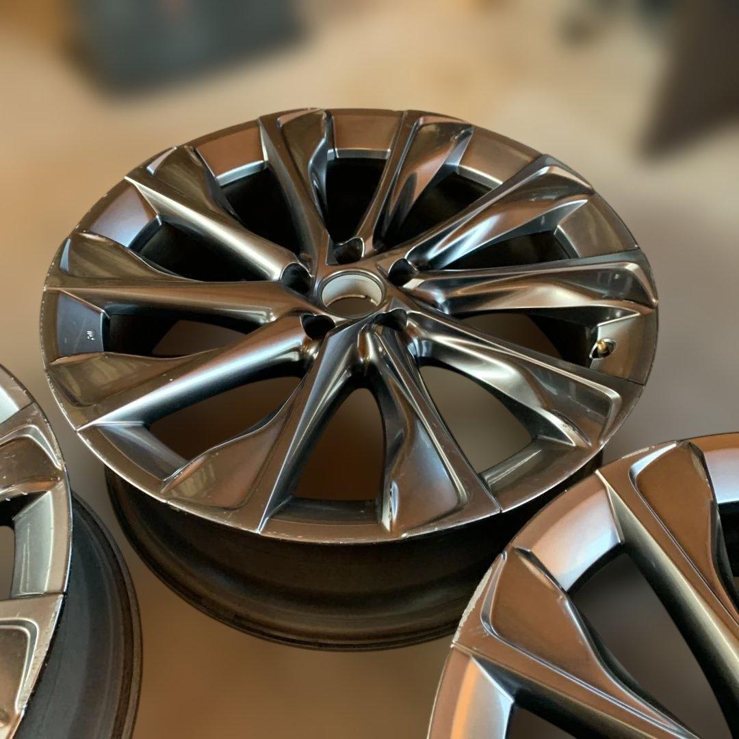 トヨタ　クラウンクロスオーバー　21インチ純正ホイール4本セット　中古品