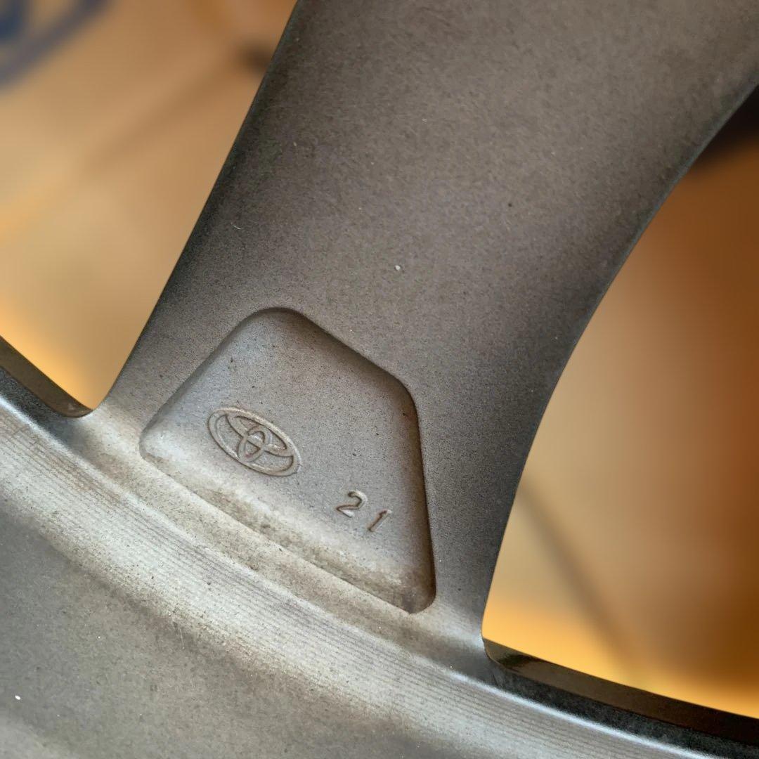 トヨタ　クラウンクロスオーバー　21インチ純正ホイール4本セット　中古品