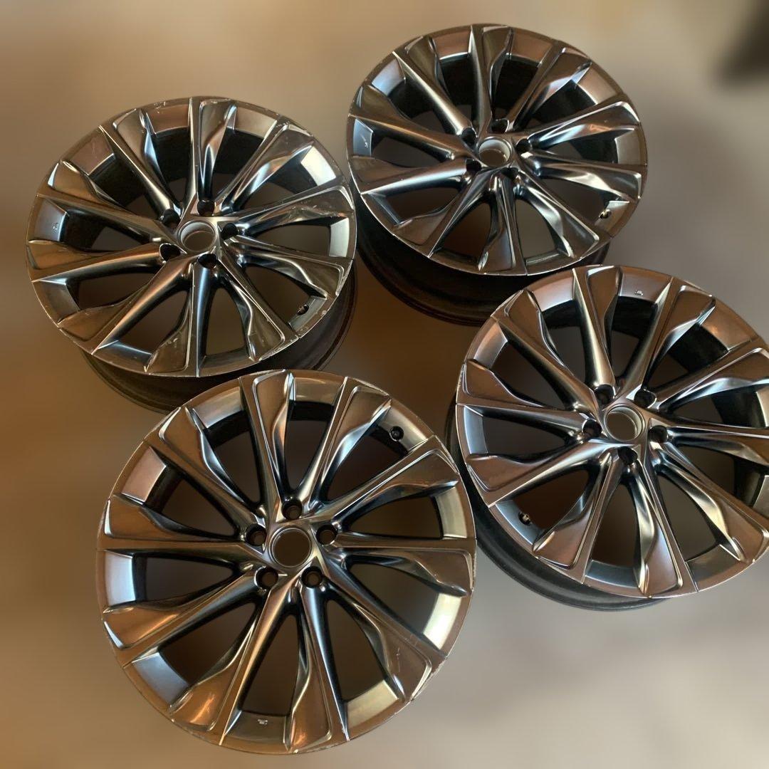 トヨタ　クラウンクロスオーバー　21インチ純正ホイール4本セット　中古品