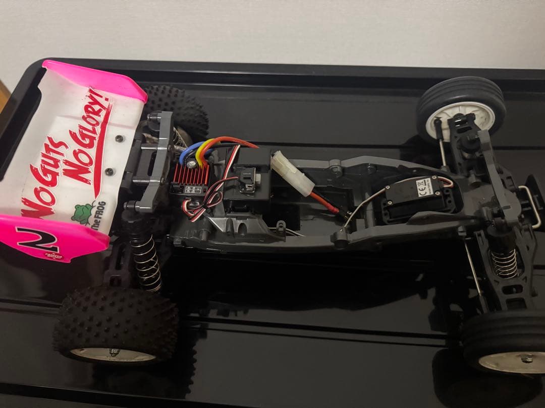 タミヤ DT-03 ネオマイティフロッグ 一回走行 タイヤ付属