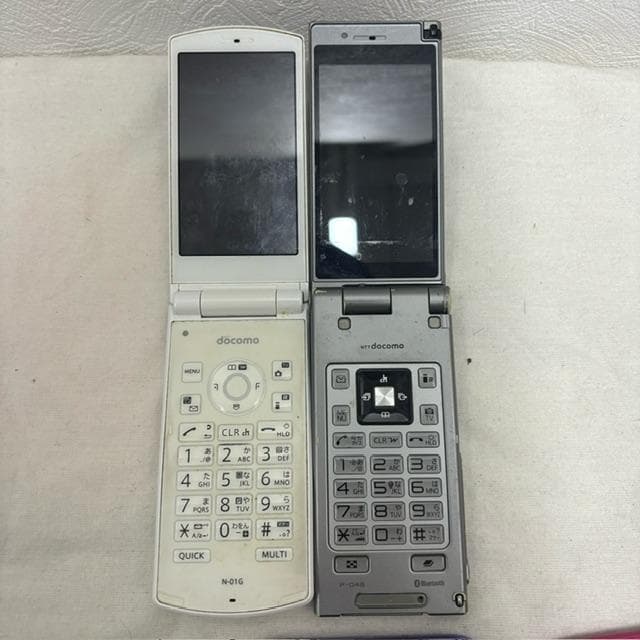 【ジャンク】iPhone ガラケー スマホ 計6台 まとめ売り