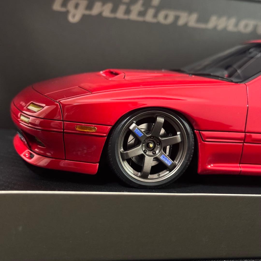 イグニッションモデル1/18 RX7 FC3S Red IG0218 廃盤レア