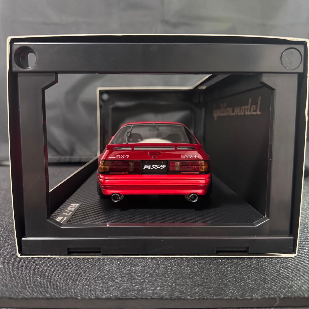 イグニッションモデル1/18 RX7 FC3S Red IG0218 廃盤レア