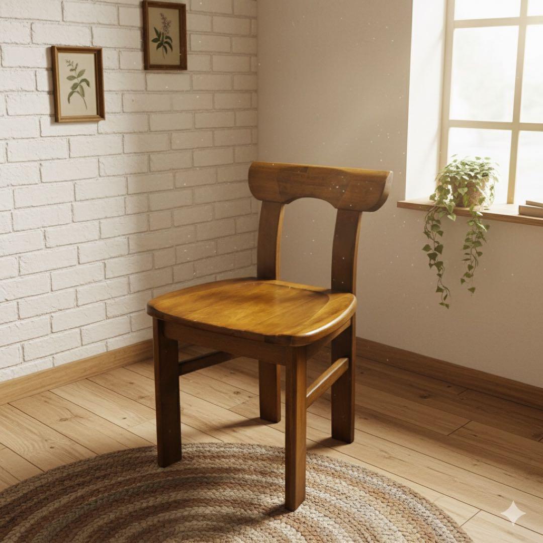 TOYO ファニチャー ヴィンテージ　木製 ダイニングチェア　2脚まとめ