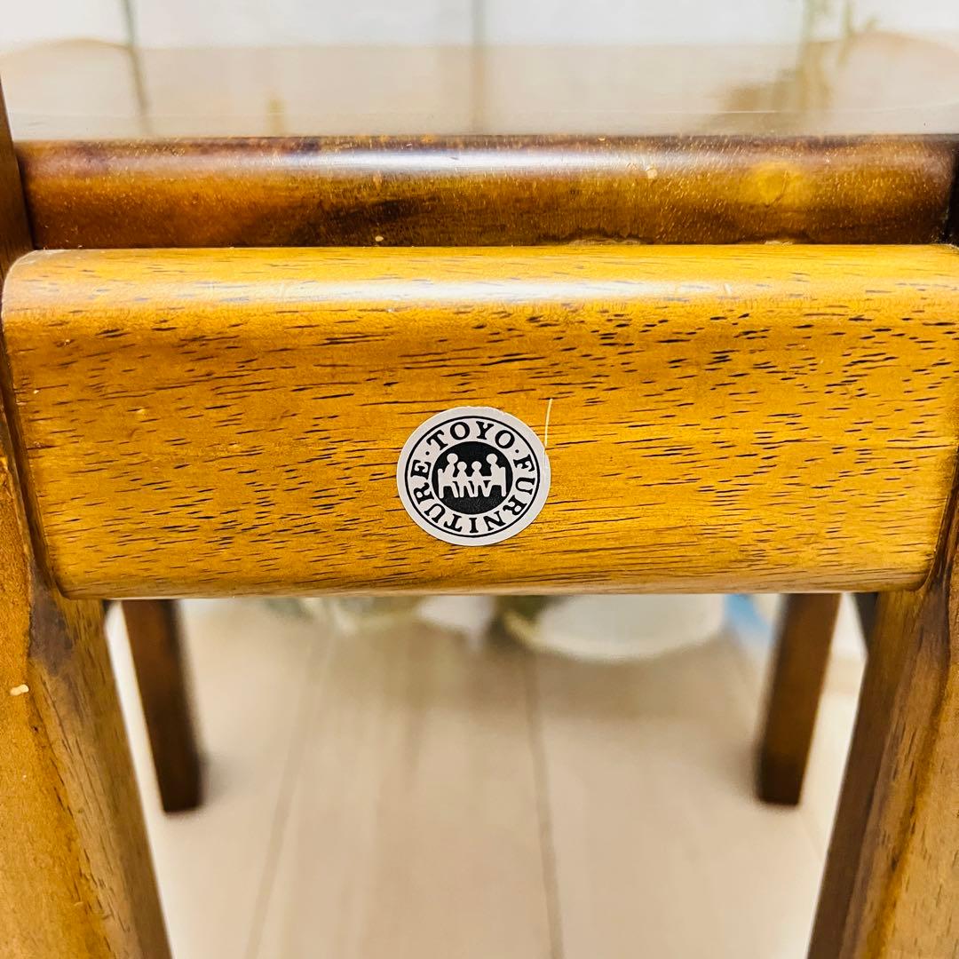 TOYO ファニチャー ヴィンテージ　木製 ダイニングチェア　2脚まとめ