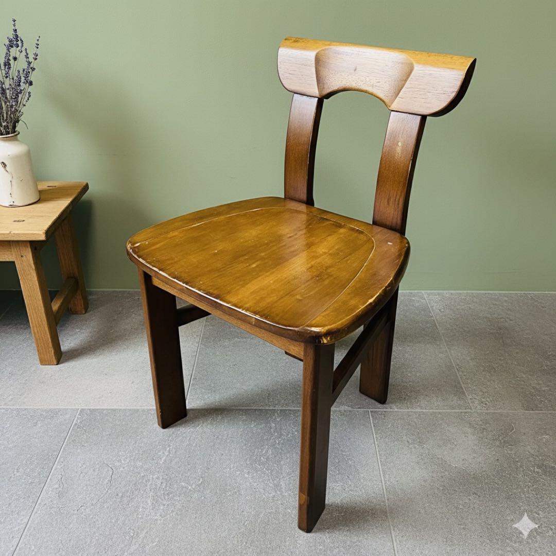 TOYO ファニチャー ヴィンテージ　木製 ダイニングチェア　2脚まとめ