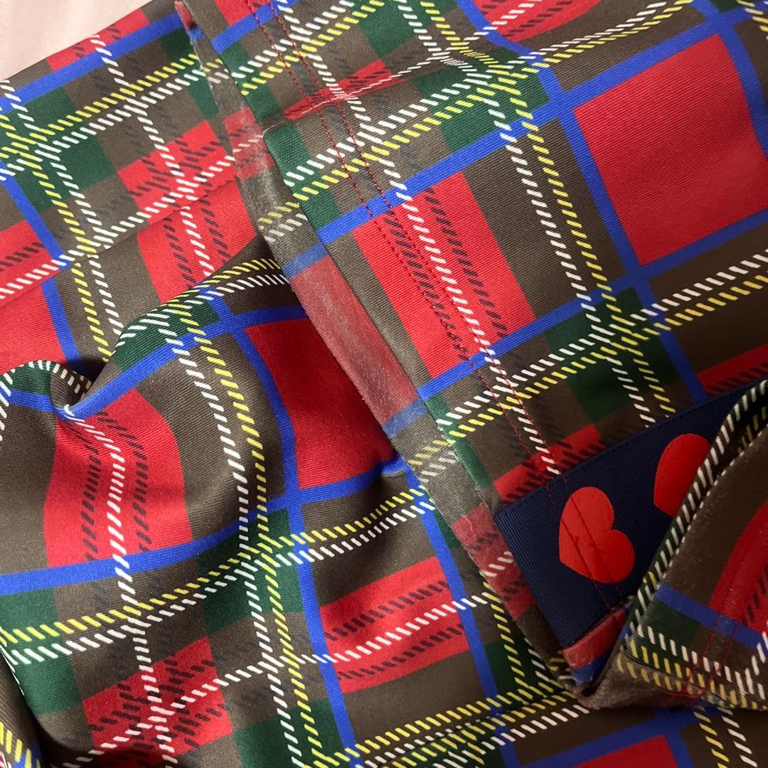 ア*パ様 HEIHEI ヘイヘイ トラックジャケット 赤チェック　上下セット