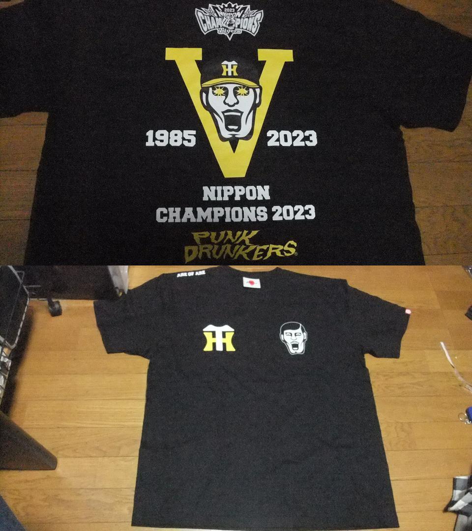 阪神タイガース 優勝記念 XXL punk drunkers 未使用 Tシャツ