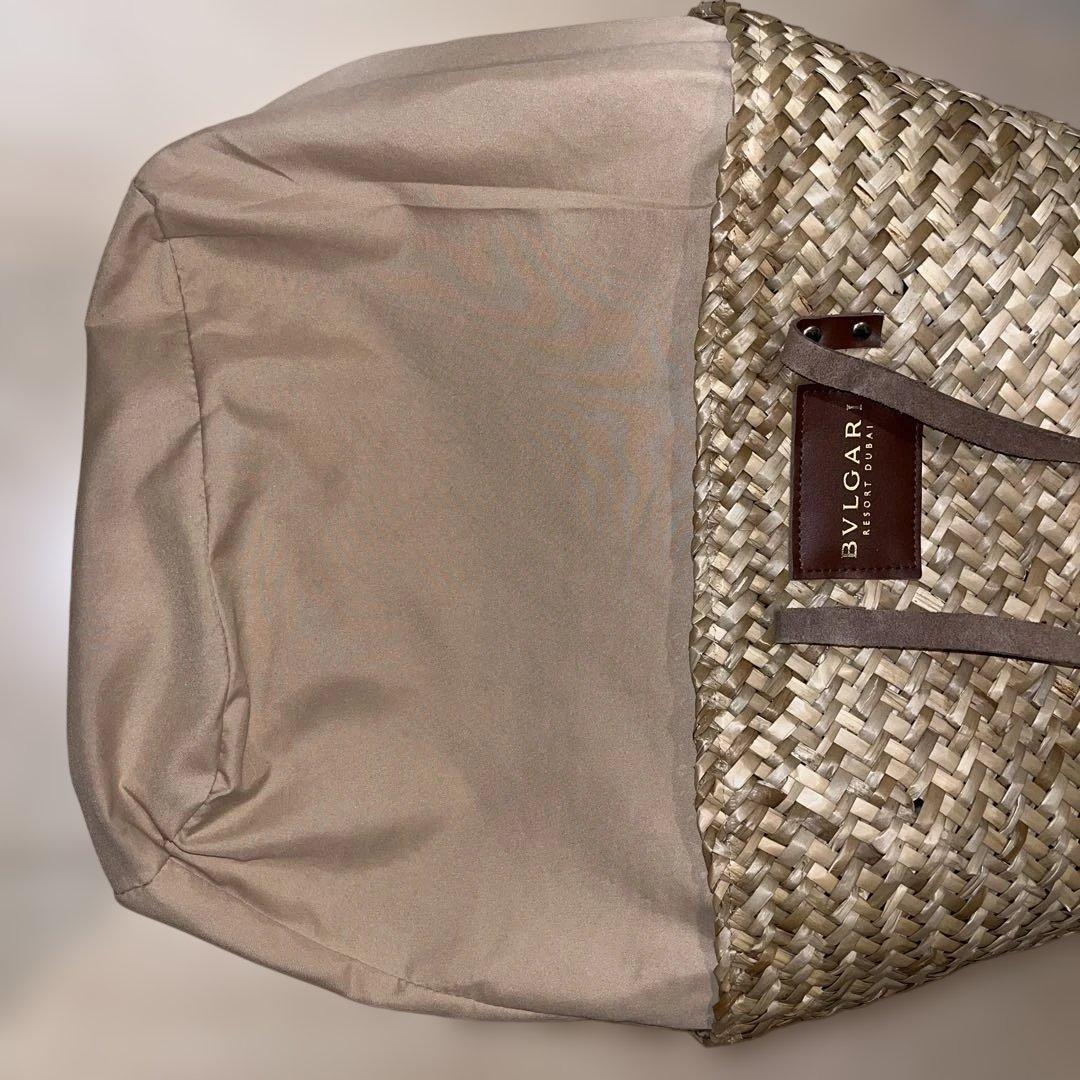 【希少品】BVLGARI かごバック　ホテル&リゾート　ドバイ限定品　付属品2点