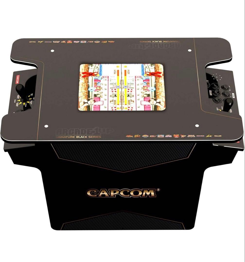 arcade1up カプコン12ゲーム筐体(ブラック限定版) スト2など