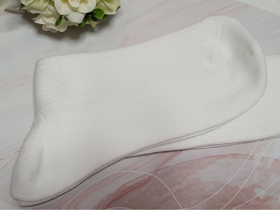 【Christian Dior】靴下 ソックス ホワイト 1947 メンズ