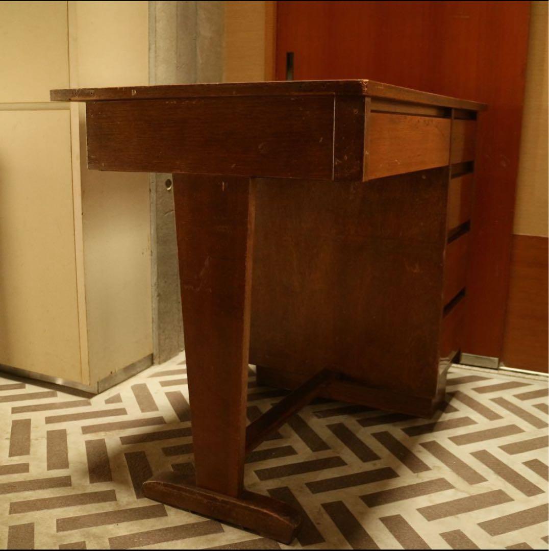 Kanaeさま 昭和レトロ片袖机　学習机　勉強机