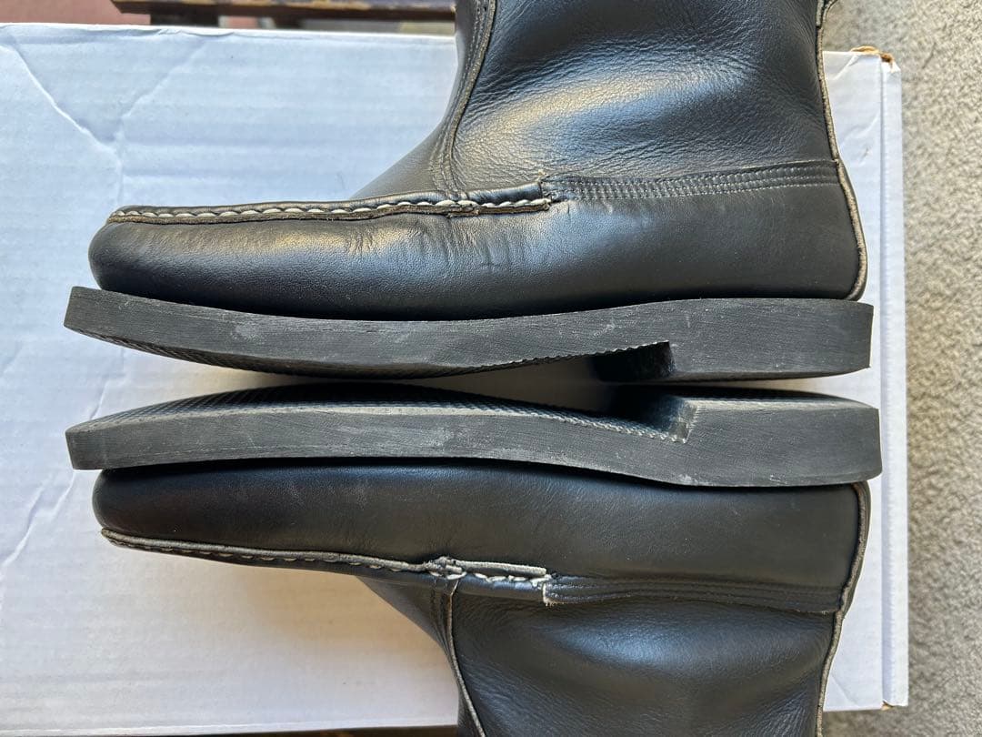 ラッセルモカシン　Russell モカシンブーツ ブラック