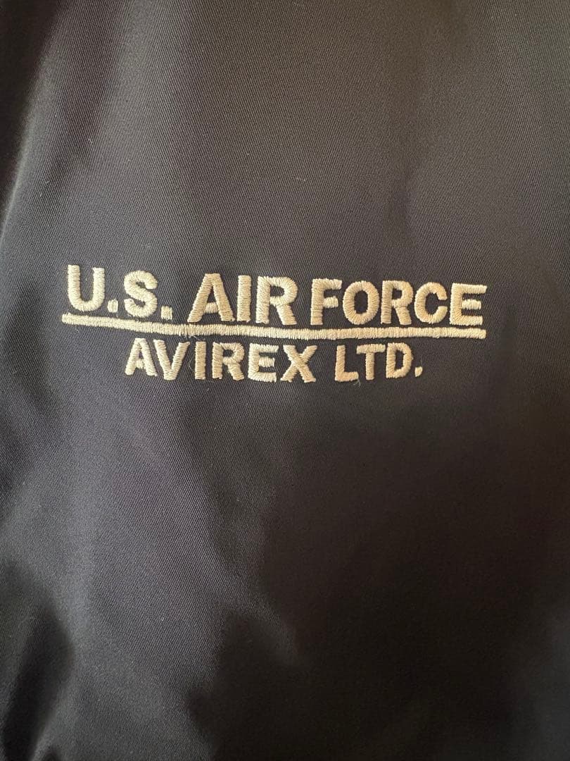 avirex ステンシル ジャケット 'ハット イン ザ リング' ネイビーXL