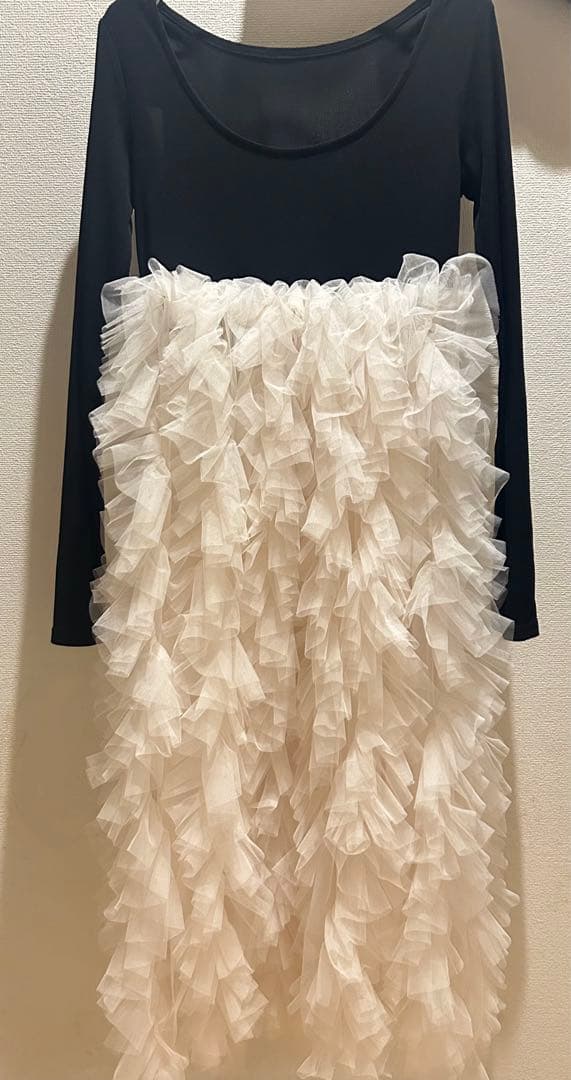 【NOTREemor】ruffle tulle dress