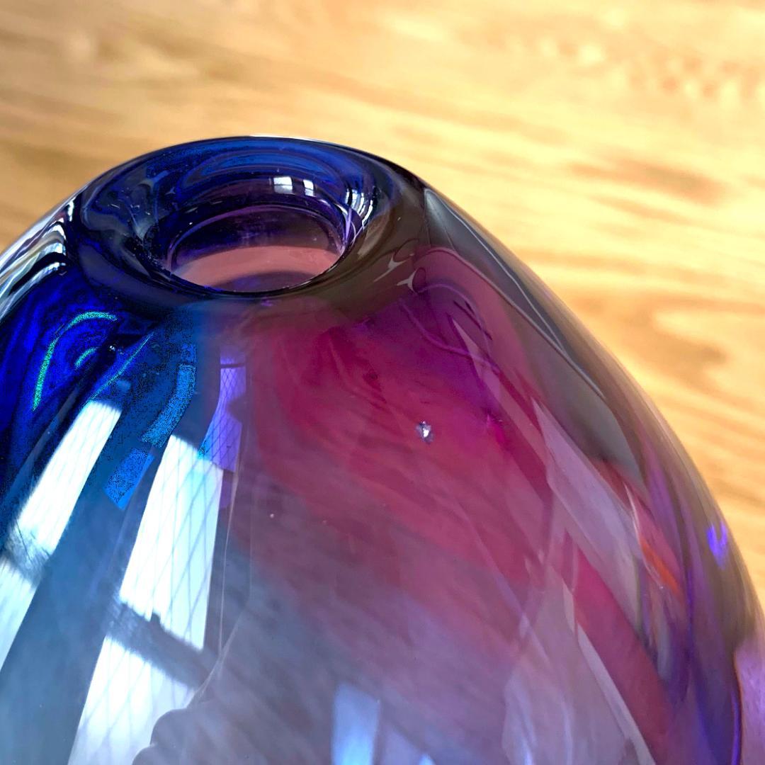 Orrefors オレフォス 花瓶 花器 フラワーベース 中古品 スウェーデン