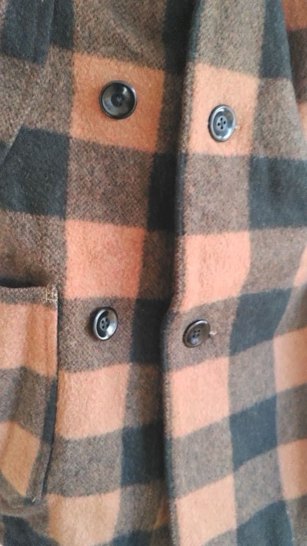 新春セール KAPITAL キャピタル ウール リングコート チェック