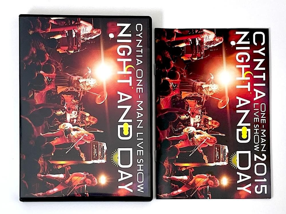 廃盤 DVD CYNTIA LIVE SHOW NIGHT AND DAY