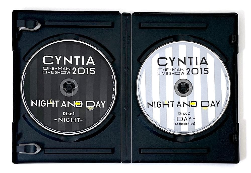 廃盤 DVD CYNTIA LIVE SHOW NIGHT AND DAY
