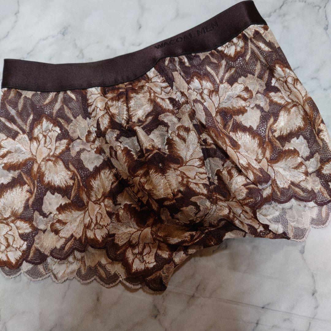 コレクション限定貴重なワコールレースボクサーパンツ 3枚セット新品未使用M