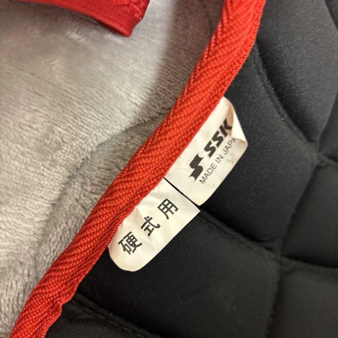 硬式少年用 キャッチャー用プロテクターセット Mサイズ レッド