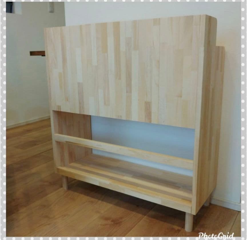 現物1点　ハンドメイド　絵本棚 　本棚　知育