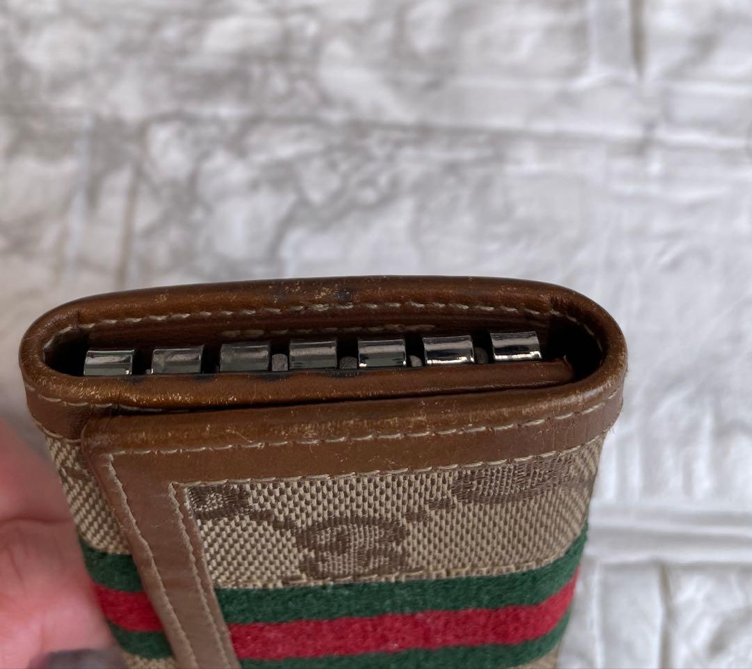 GUCCI グッチ　モノグラムキーケース