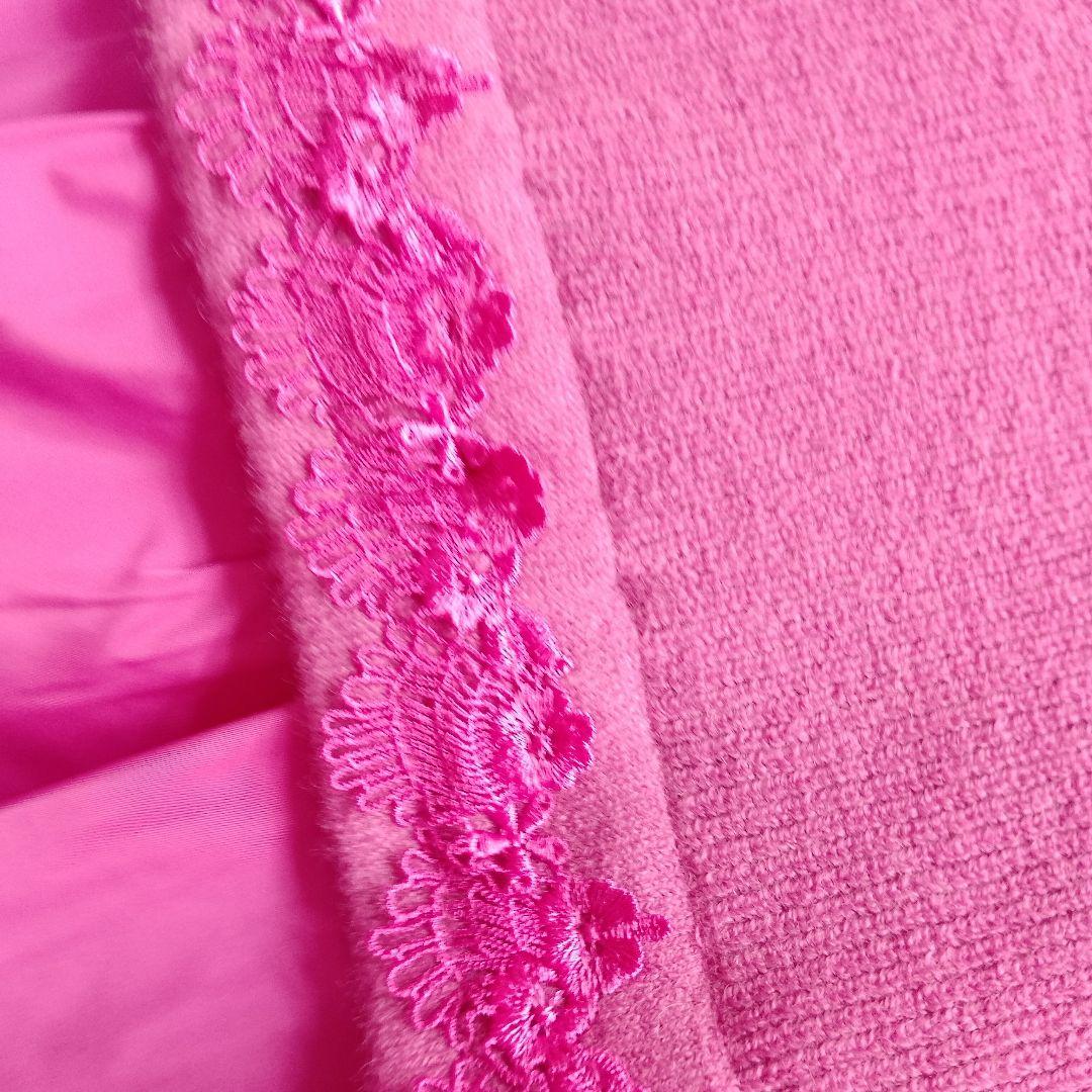 ノーカラーニット、キルティングジャケットサイズ42