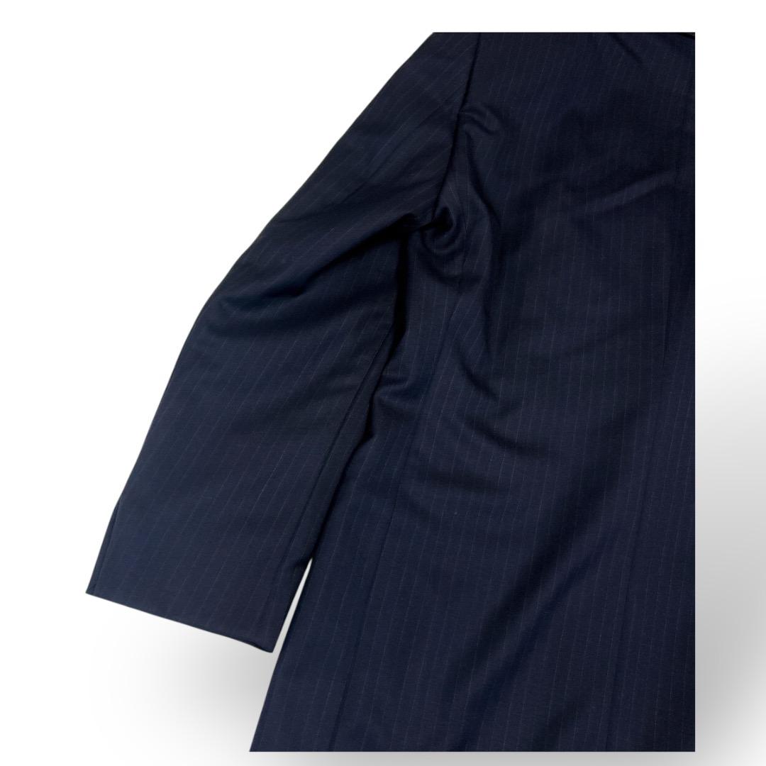 美品　ジョルジオアルマーニ　紺ブレ　セットアップ　ネイビー　紺色　高級　イタリア