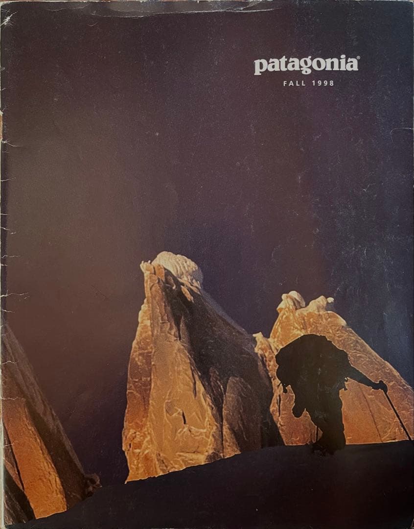 【希少】 パタゴニア patagonia カタログ fall 1998