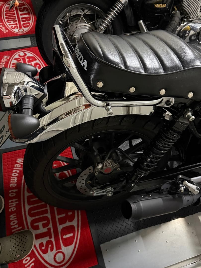 HONDA GB350 メッキフェンダー リアのみ