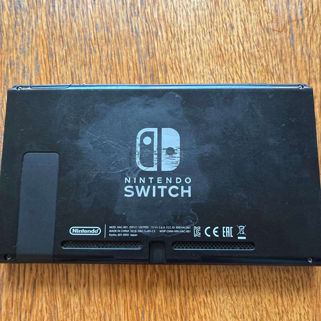 ジャンク品 Nintendo Switch 本体 赤/黒