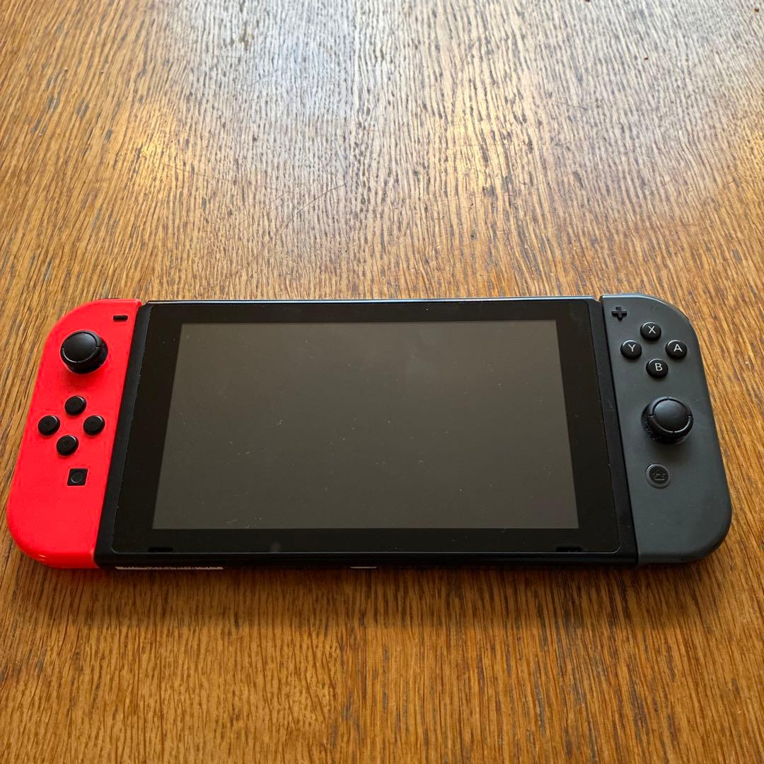 ジャンク品 Nintendo Switch 本体 赤/黒