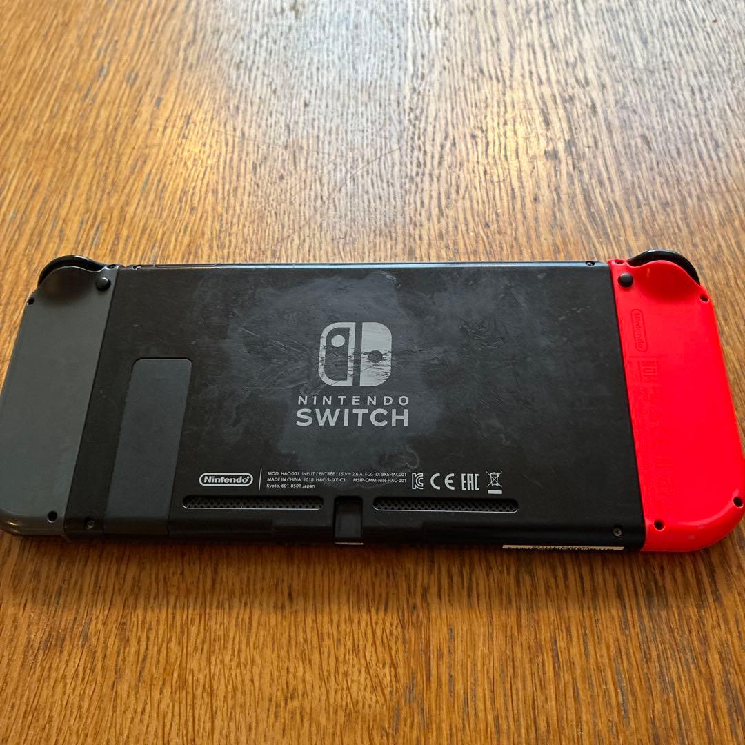 ジャンク品 Nintendo Switch 本体 赤/黒