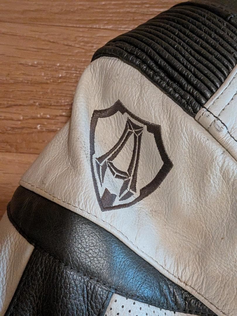 ARLEN NESS レザー ジャケット ホワイト/ブラック