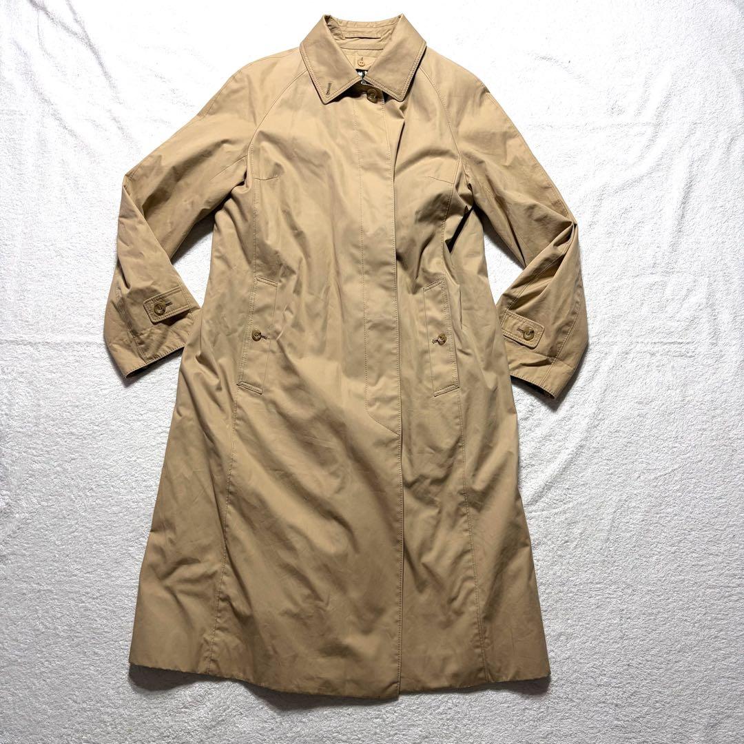 BURBERRY ステンカラーコート　ライナー付　ブラウン　ノバチェック　11