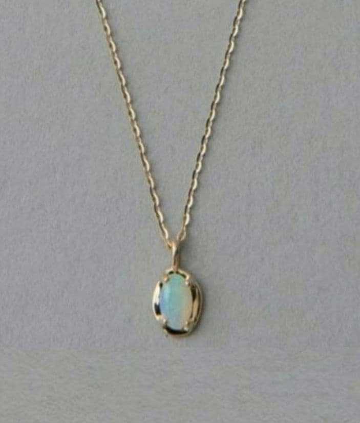 【専用】ete　ミストピンク　K10MPG オパールネックレス