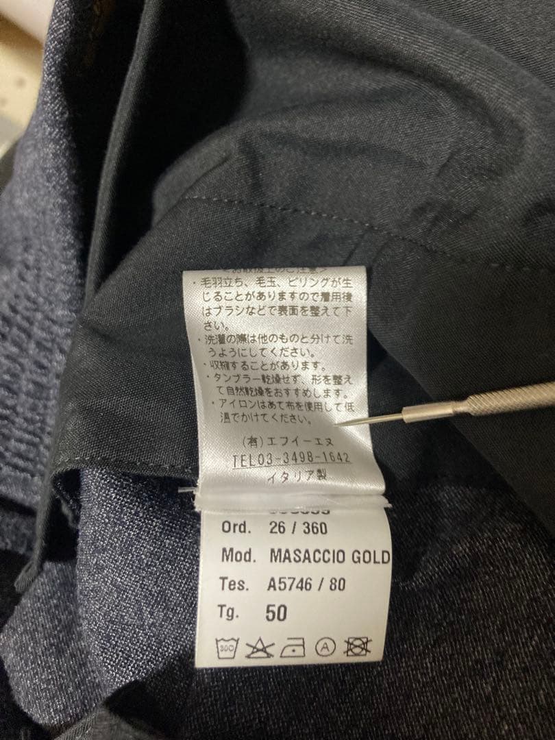 パンツ Masaccio GOLD&ZANONE CHIOTO