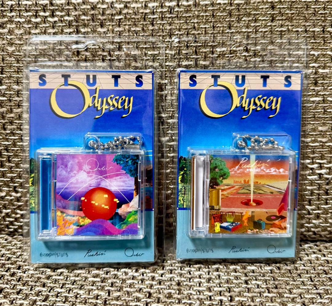 STUTS ミニCDキーチェーン　2個セット