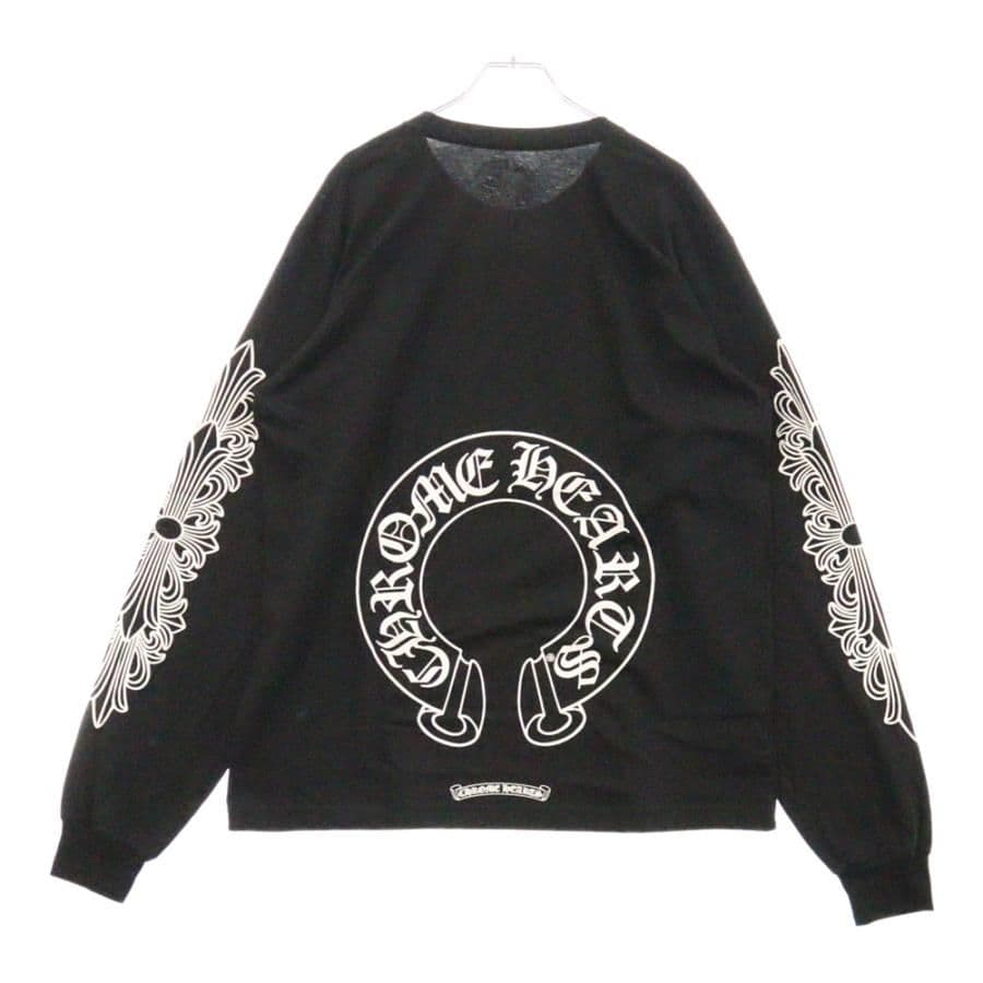 CHROME HEARTS Back Horseshoe L/S カットソー